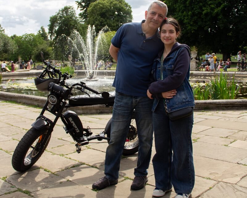 Italian Gardens fountains in Kensington Gardens by bike tours in london