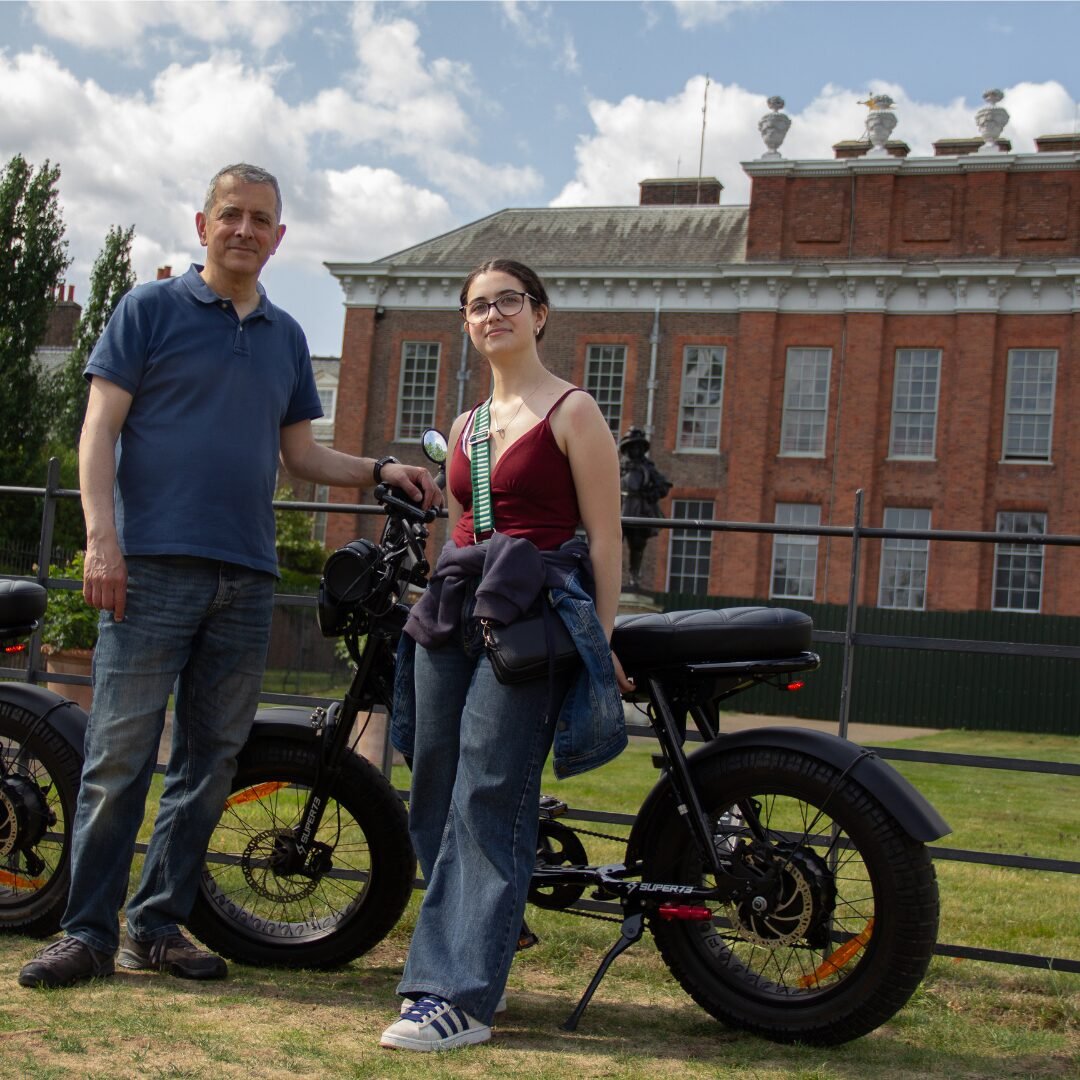 City cycling tour of London on stylish Super73 e-bikes