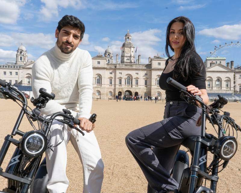london private ebike tour by fof bike tours at horse guards parade