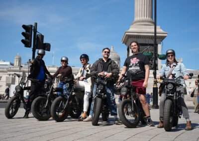 fof electric ebike tours london trafalgar square